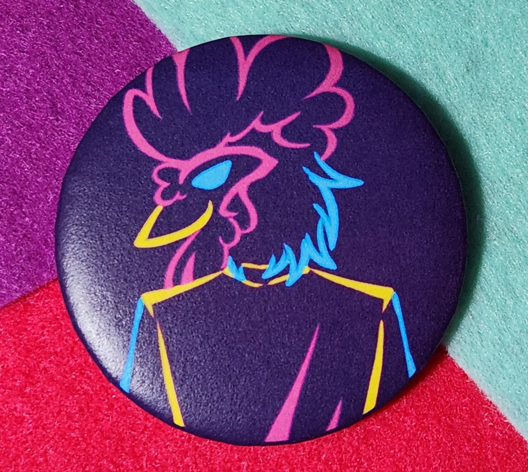 Hotline Miami Jacket Button Etsy