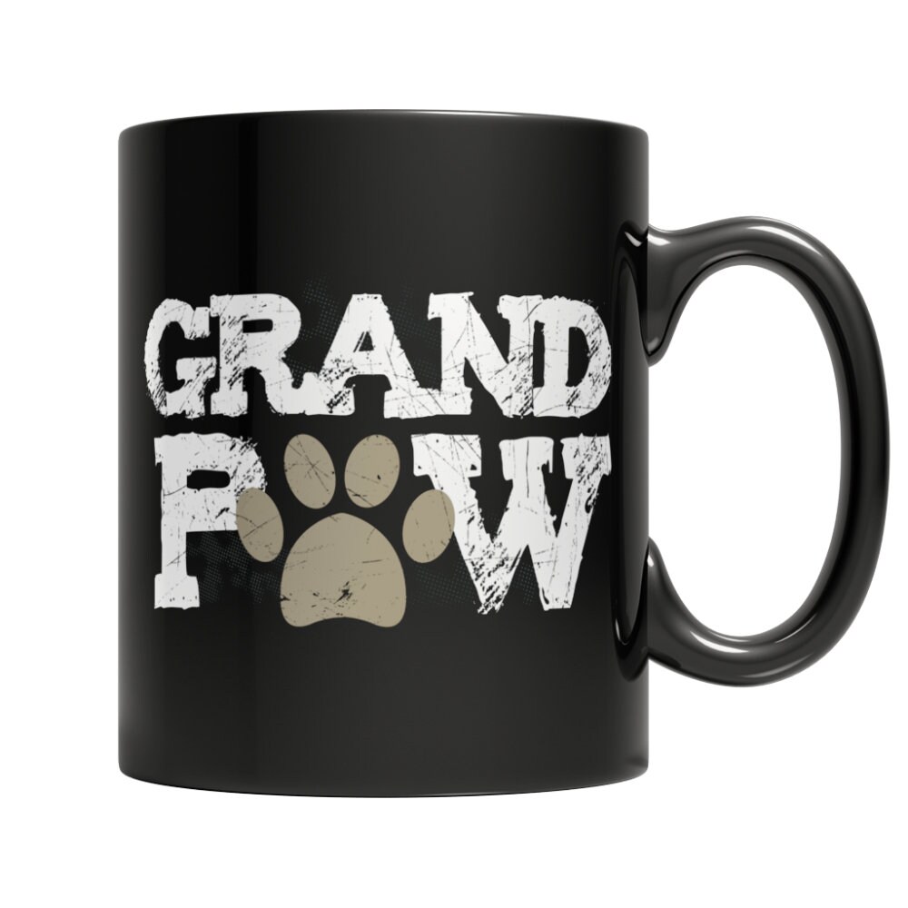 Grandpaw Mug Grandpa Coffee Mug Grand Paw Mug Grandpa Gift | Etsy