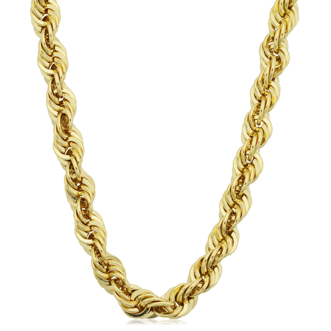 Gold Chain for Men 14K Gold Filled Rope Chain Gold Link Etsy