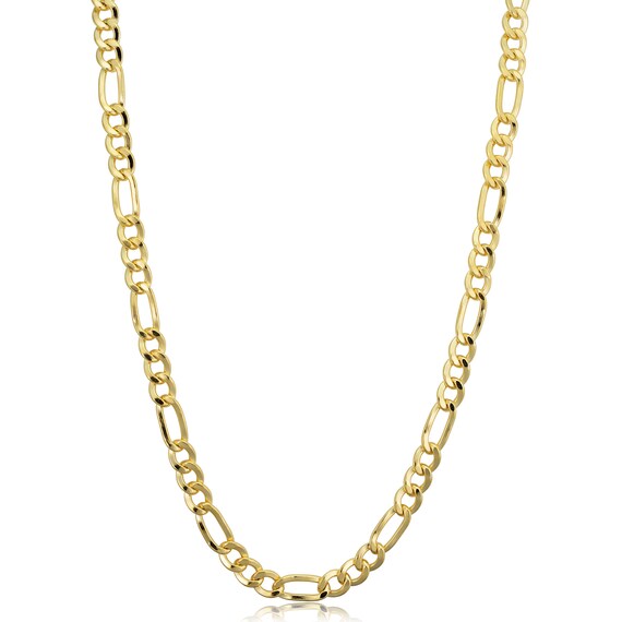 14k gold on sale filled figaro chain
