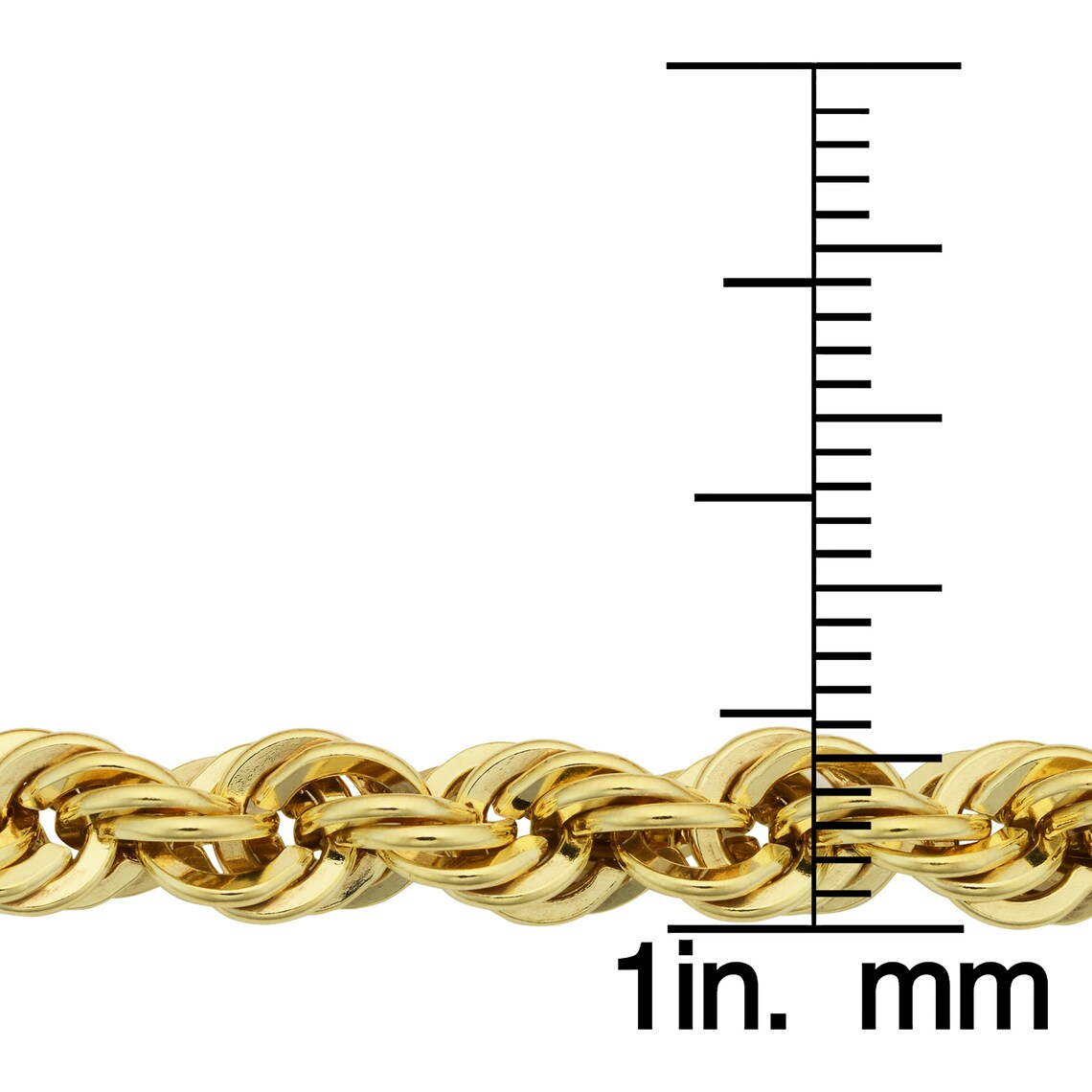 Gold Chain for Men 14K Gold Filled Rope Chain Gold Link Etsy