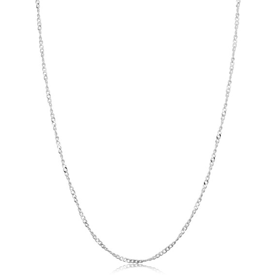 Womens sterling cheap silver chain