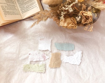 Handmade Paper Scraps Grab Bag - samesjournal