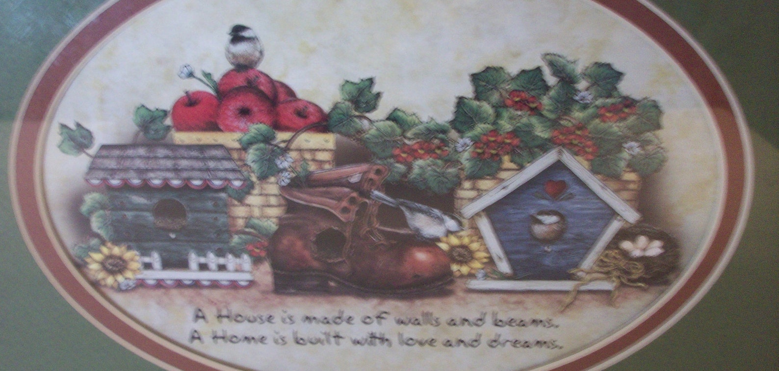 Home and Garden Party House/Home Framed Print Vintage Matted | Etsy