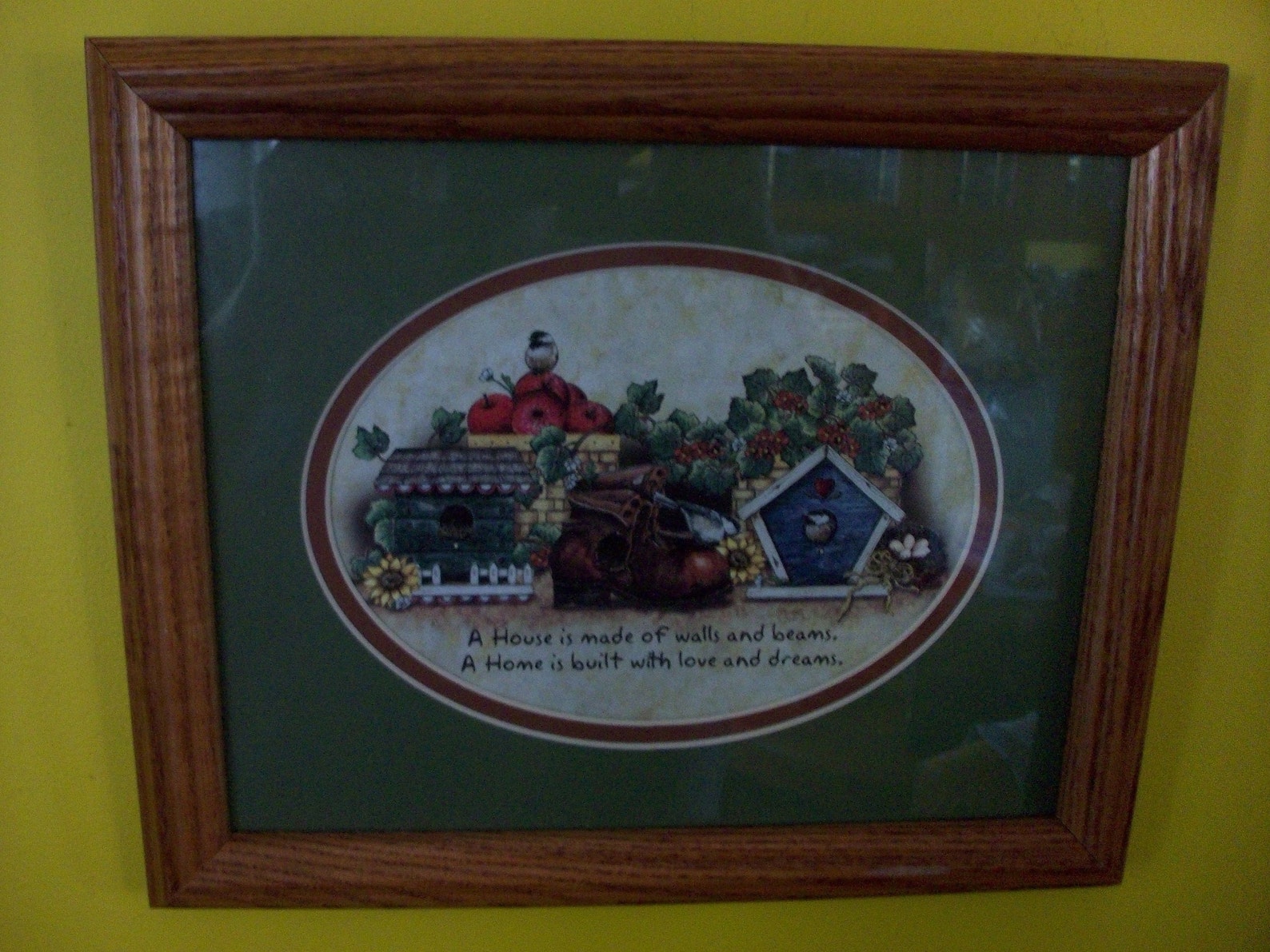 Home and Garden Party House/Home Framed Print Vintage Matted | Etsy