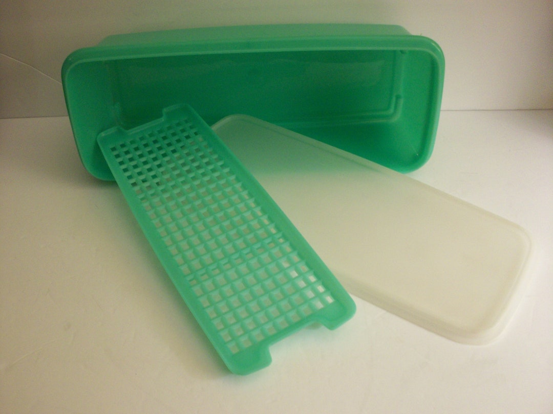 Tupperware Celery Keeper Vintage Refrigerator Storage Etsy