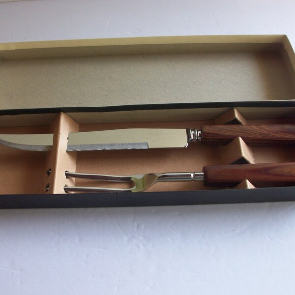 Meat Carving Set Etsy