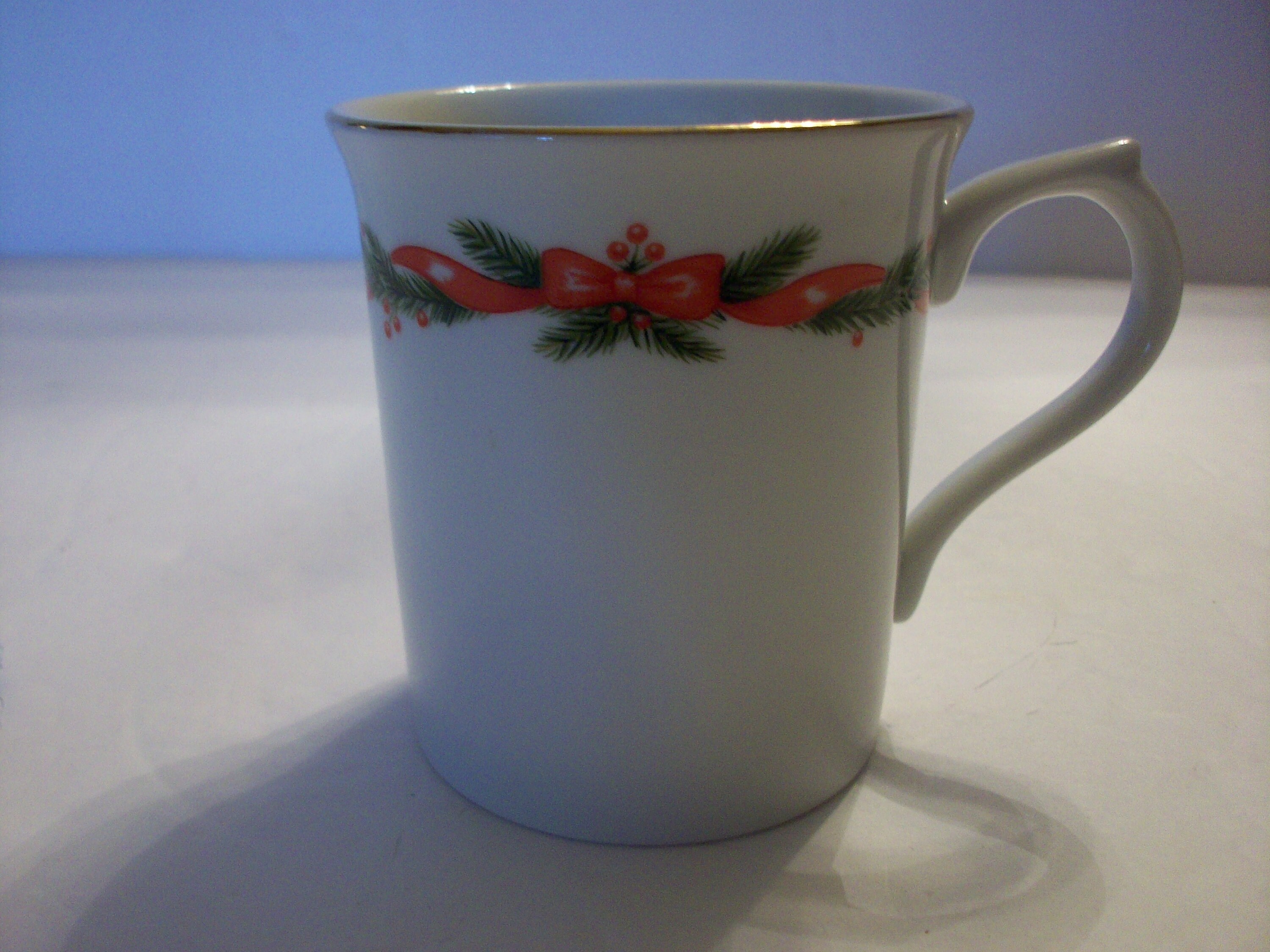 Christmas Mugs Vintage Macy's All The Etsy