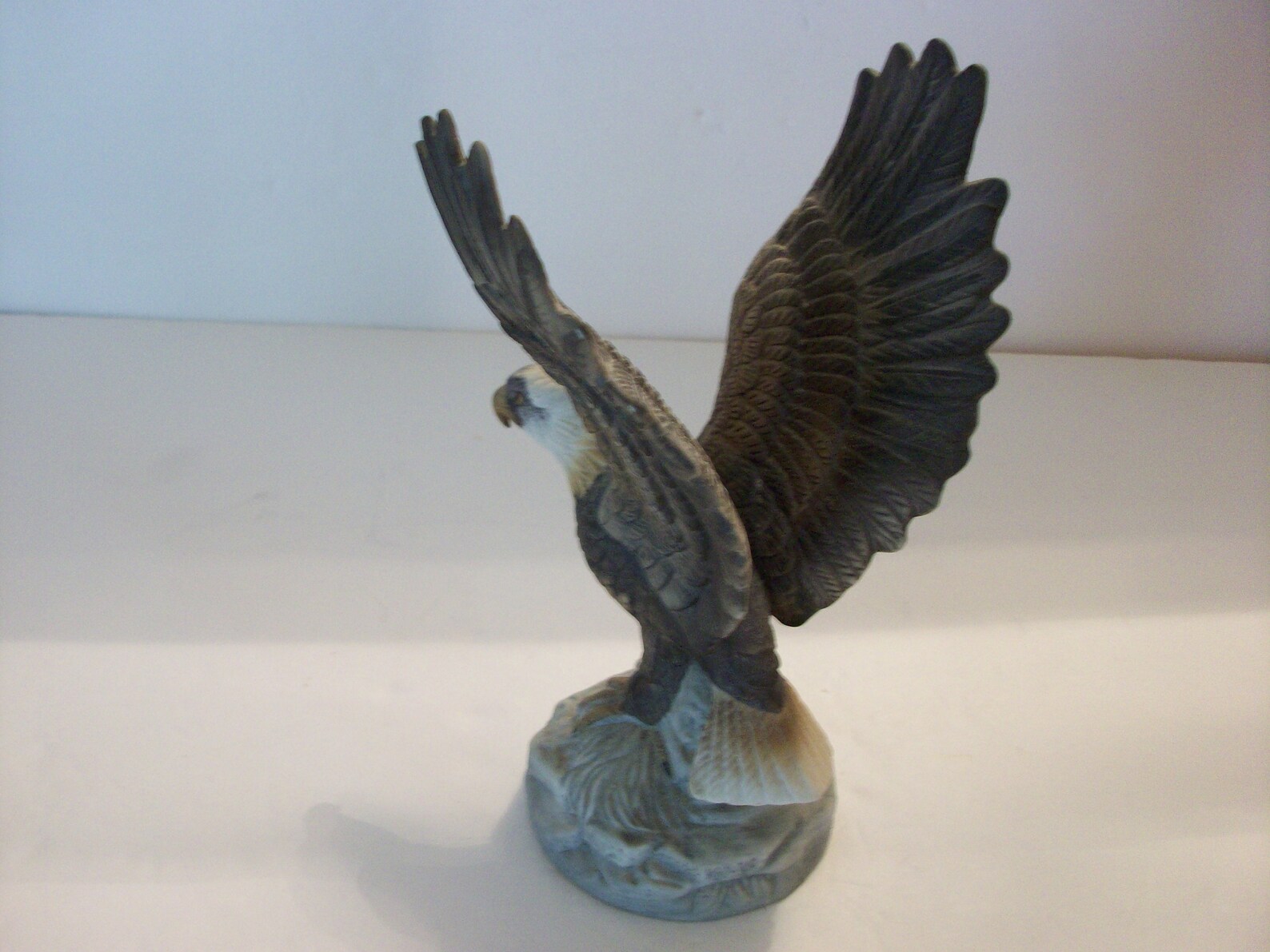Porcelain Eagle Figurine by Arnart Vintage Royal Crown Eagle Etsy