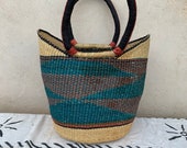 Large Bolga U-Shopper Basket.