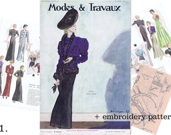 French Modes Travaux 19471948