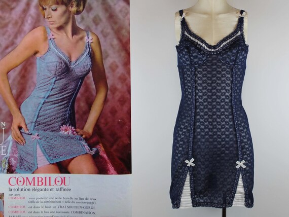 1960s Vintage "LOU" Babydoll, Nuisette CombiLOU, V
