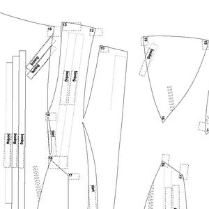 1872 Antique Corset Sewing Pattern Digital Download PDF - Etsy