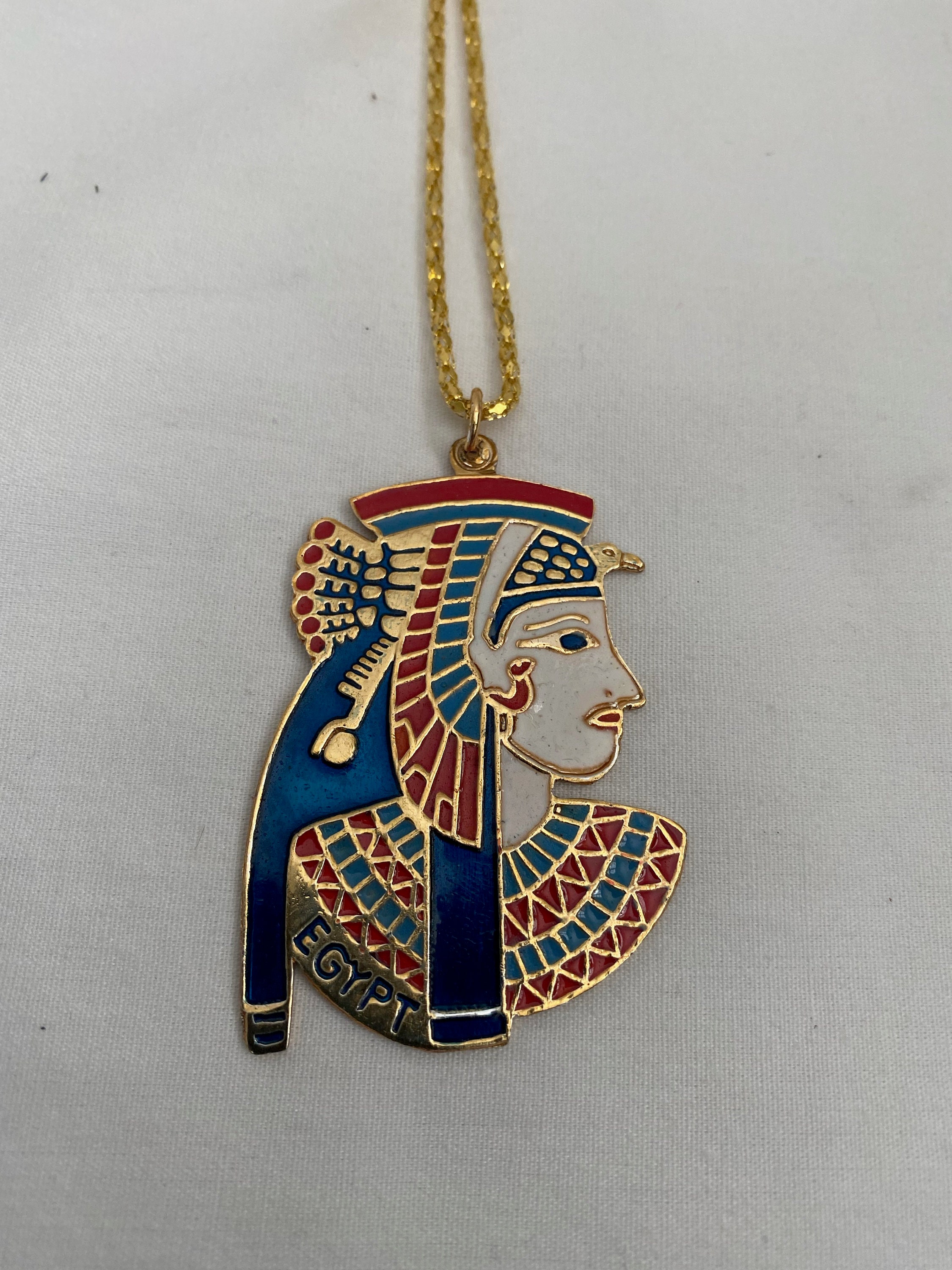 1987 Franklin Mint Cleopatra Necklace Etsy Canada