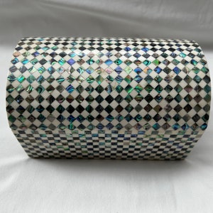 Egyptian Inlaid Treasure Mother of Pearl Paua Star Handmade Jewelry Box 6.4&quot; X 4&quot; X 3.8&quot; # 473 and High End Paua Shell Jewelry box # 539
