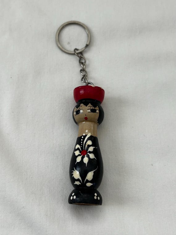 Keychain - Rectangle - Key of life Ankh - Leather Keychain - Rectangle - Key of life Ankh - Leather