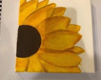 pintura del girasol