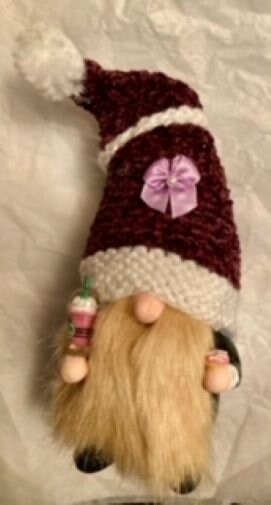 New Beautiful Italian Blown Glass Happiness Gnome Christmas Ornament ...