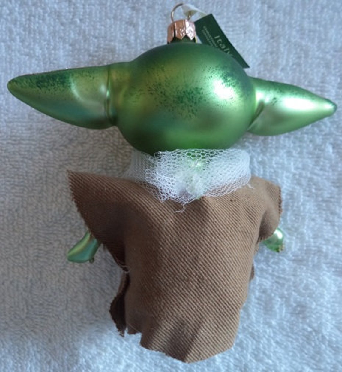 Baby Yoda Star Wars Beautiful Hand Blown Glass Christmas Etsy
