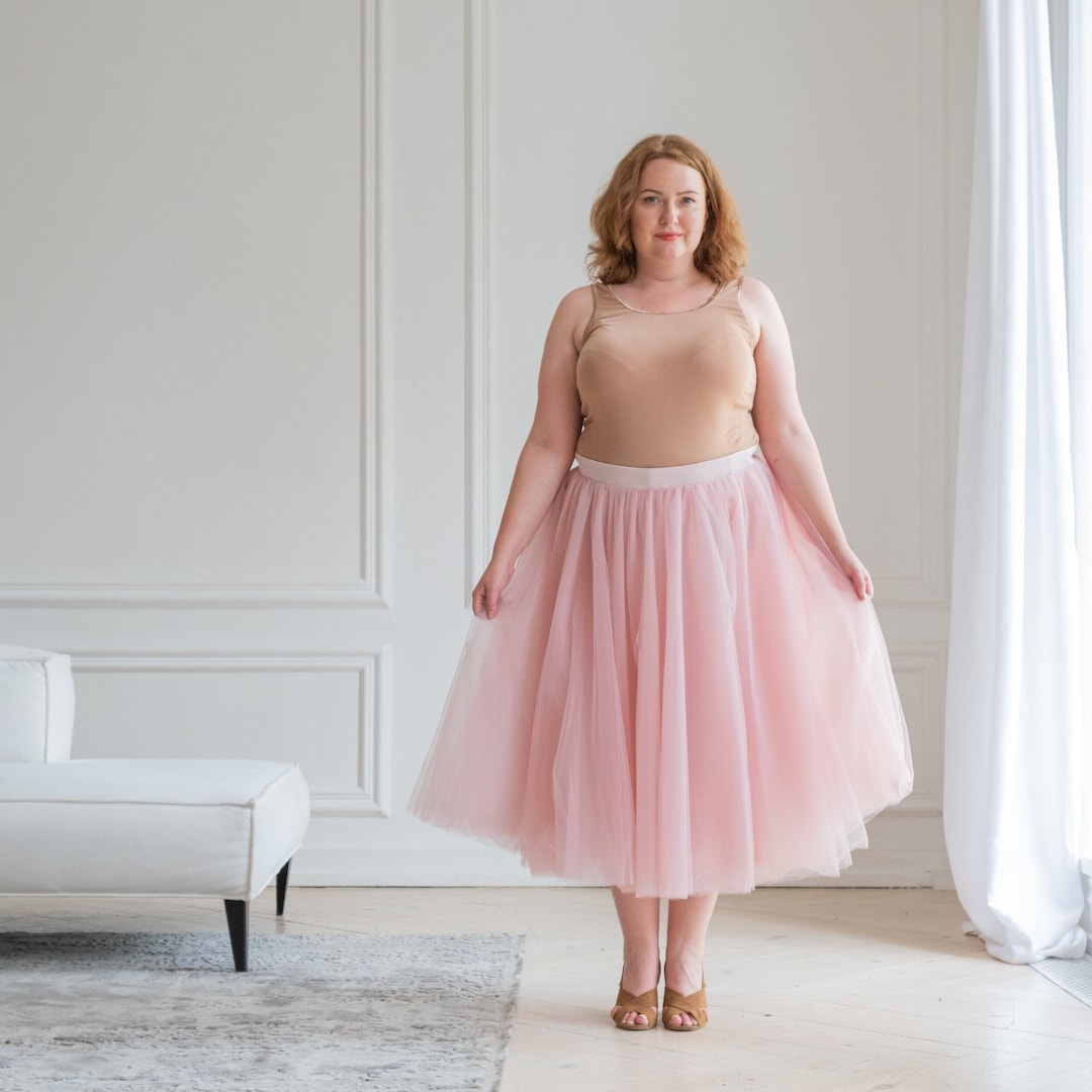 Plus Size Ladies Tutus Plus Size Tutu Maxi Dress Dress Long Tutu Skirt  Queen Adult Tulle