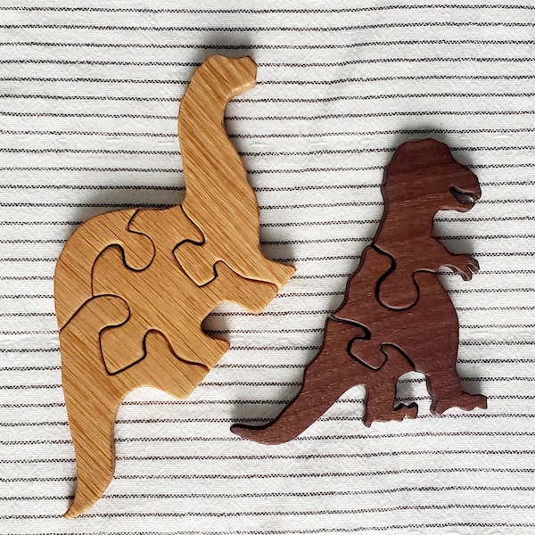 Dinosaur Puzzles/ Dino Toys/ Puzzles/ Bunny Puzzle/ Wooden Puzzles/ Handmade
