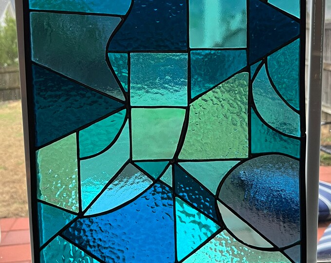 Stained Glass Window Panel Etsy