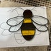 Stained Glass Pattern Digital Download Bee - Etsy