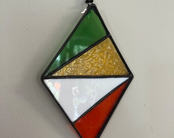 Stained glass Suncatcher - Llama