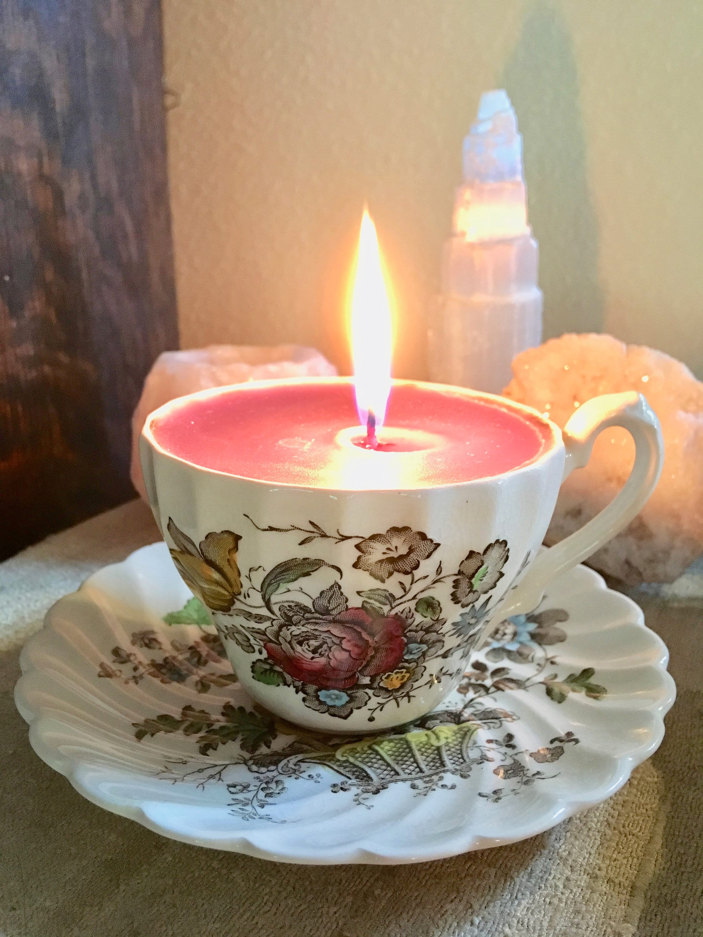 Tea Cup Candles 