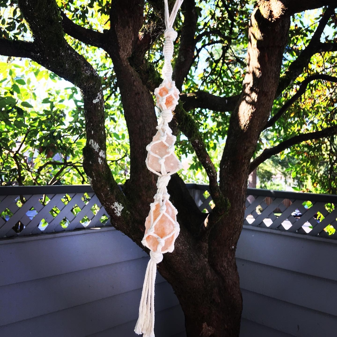Salt Rocks Decor Hanging Himalayan Salt Rocks - Etsy
