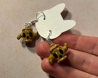 Animal crossing new horizons/new leaf gyroid inspired earrings
