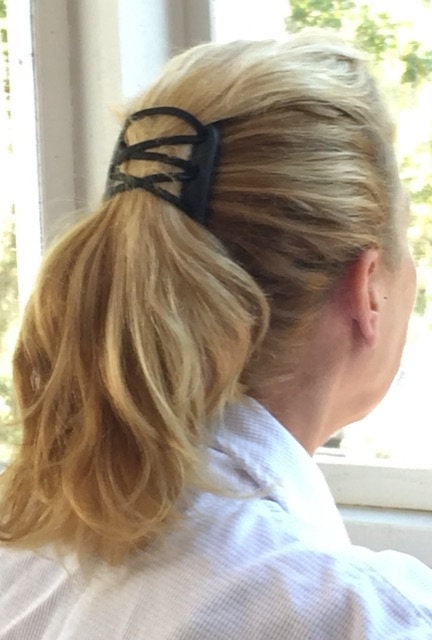 3pc Hair Corset™ Bundle Gold, Silver and Black Eyelet - Etsy display picture 1