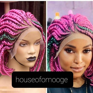 Joyce pink braids