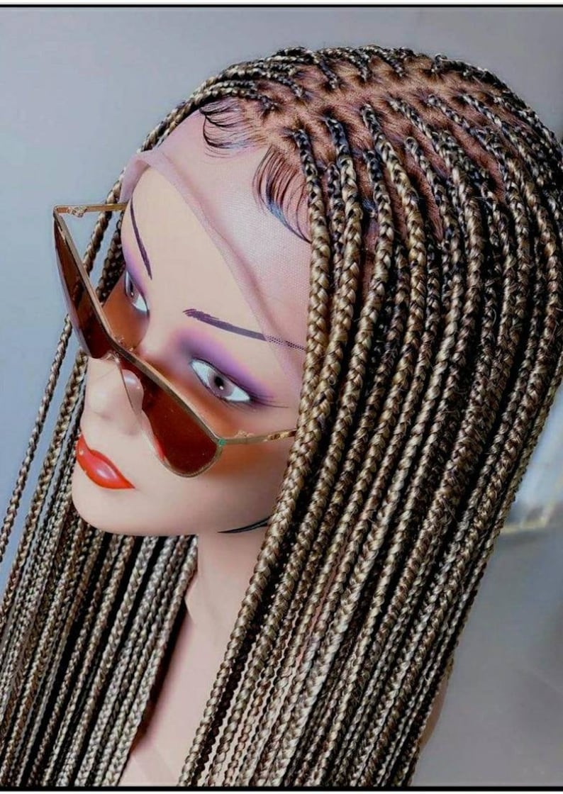 Tire Mixed Blonde Knotless Braids Etsy New Zealand
