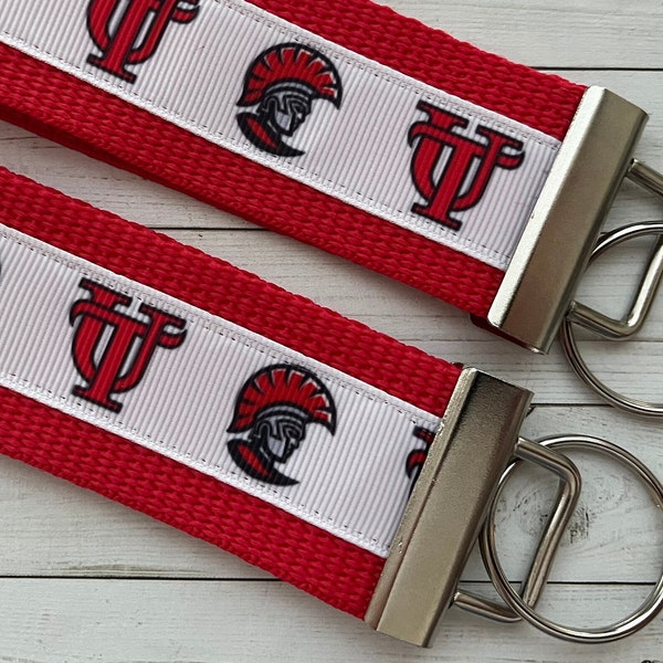 University of Tampa inspired Keychain, key chain, key fob, key ring, luggage tag, merch, wrist strap, alumni, grad gift, Tampa Gift