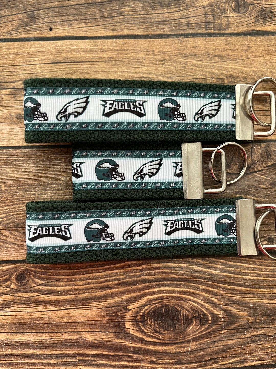 Philadelphia Eagles Inspired Keychain Key Chain Key Fob Key Etsy