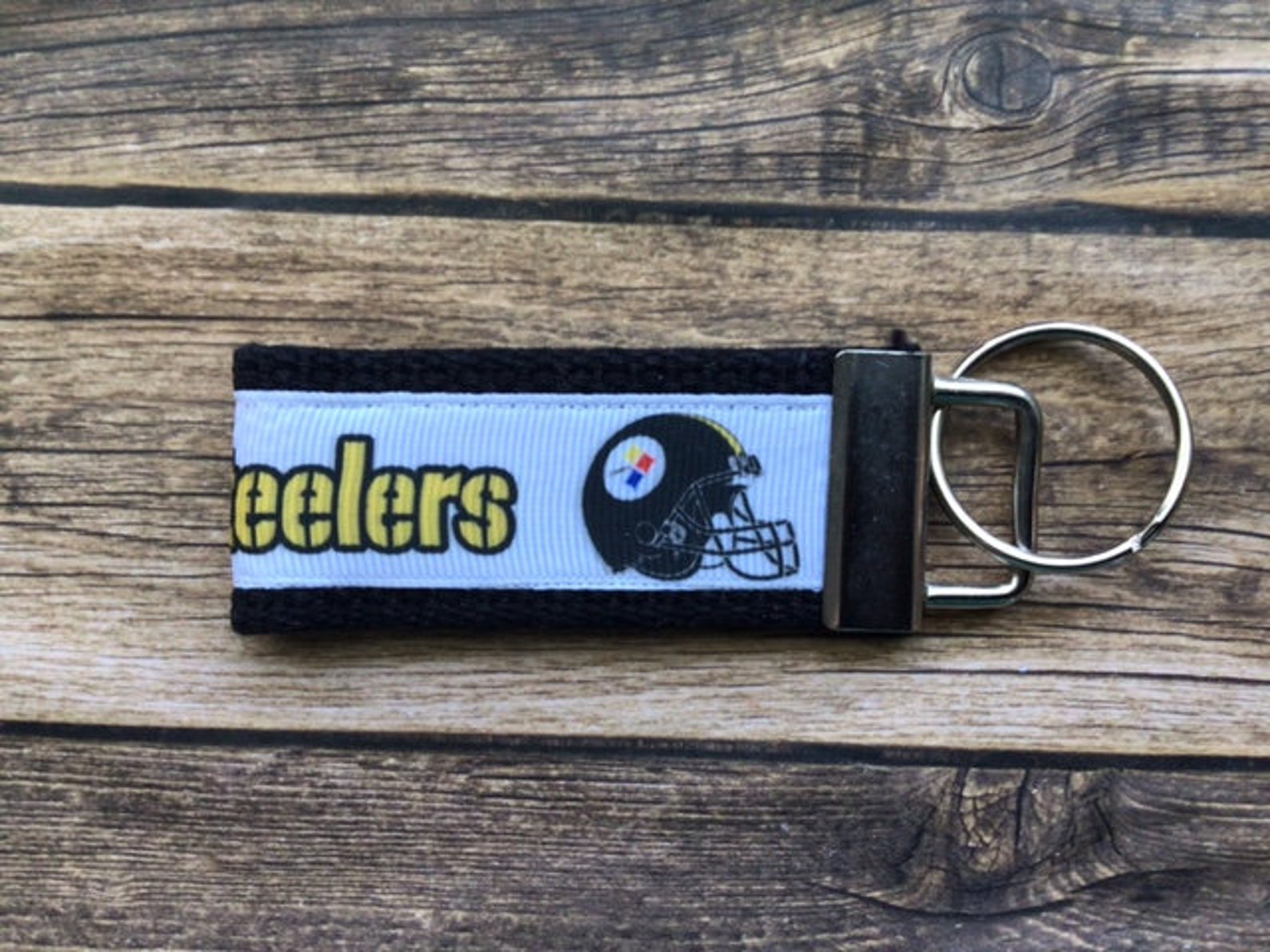 Pittsburgh Steelers Keychain Steelers keychain key fob key Etsy