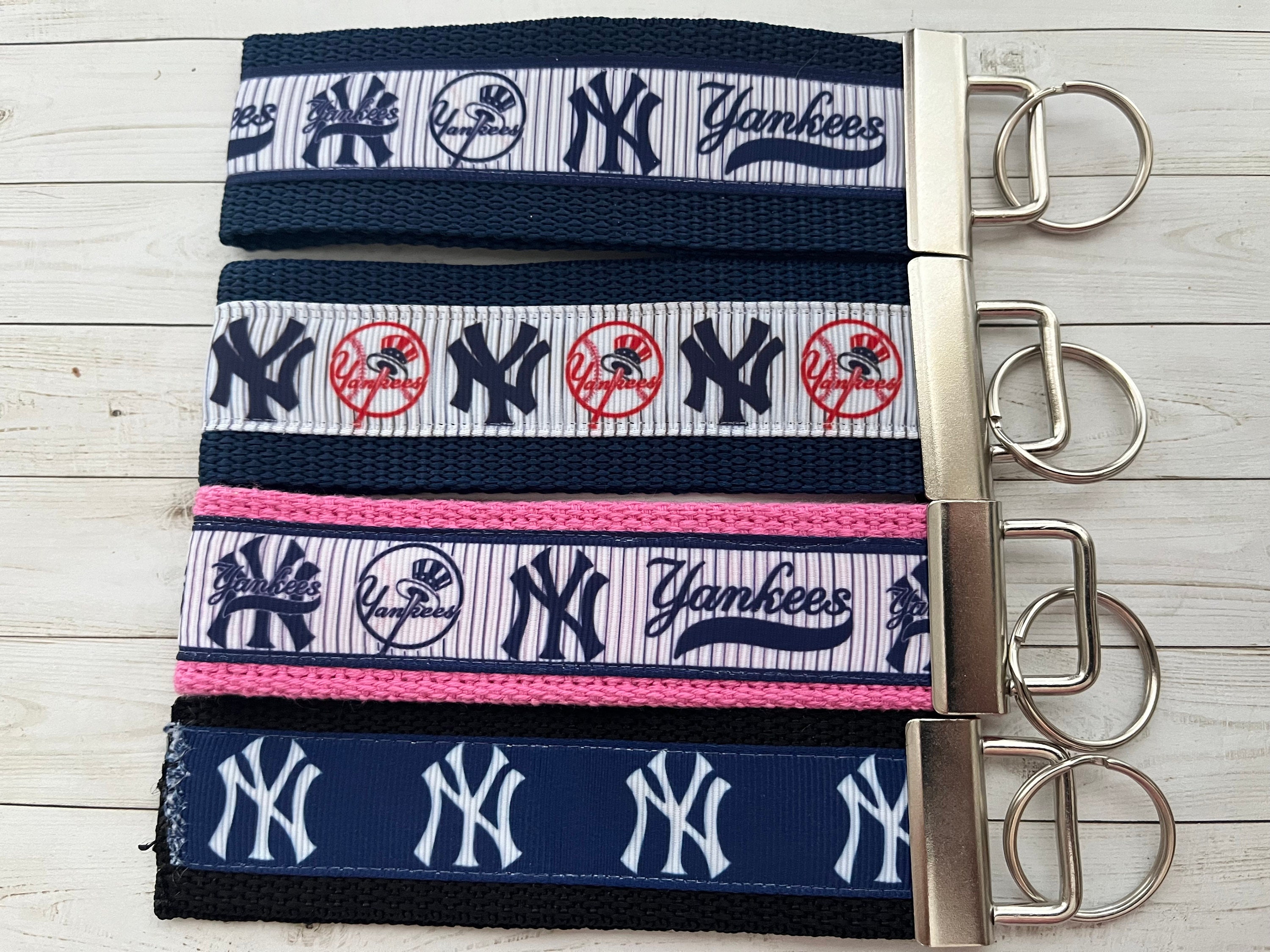 New York Baseball Charm Key Chain