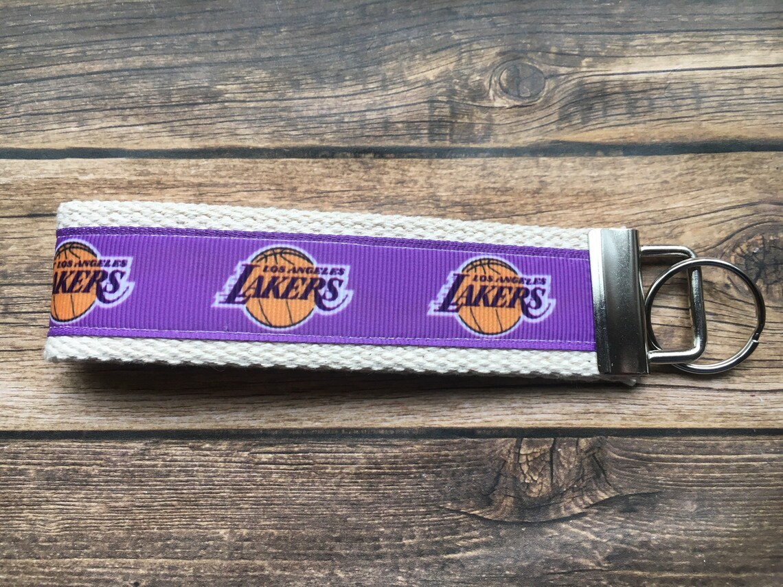 Los Angeles Lakers keychain Laker key chain grad gift key Etsy