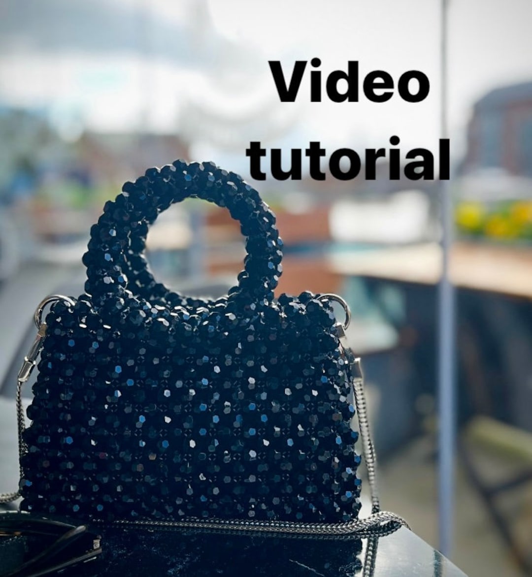 Come realizzare una borsa con perline sfaccettate rotonde da 10 mm e manici rotondi Italia