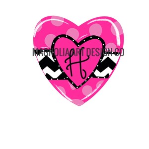 Valentine heart door hanger template, printable, whimsical, diy, print your own, paint your own