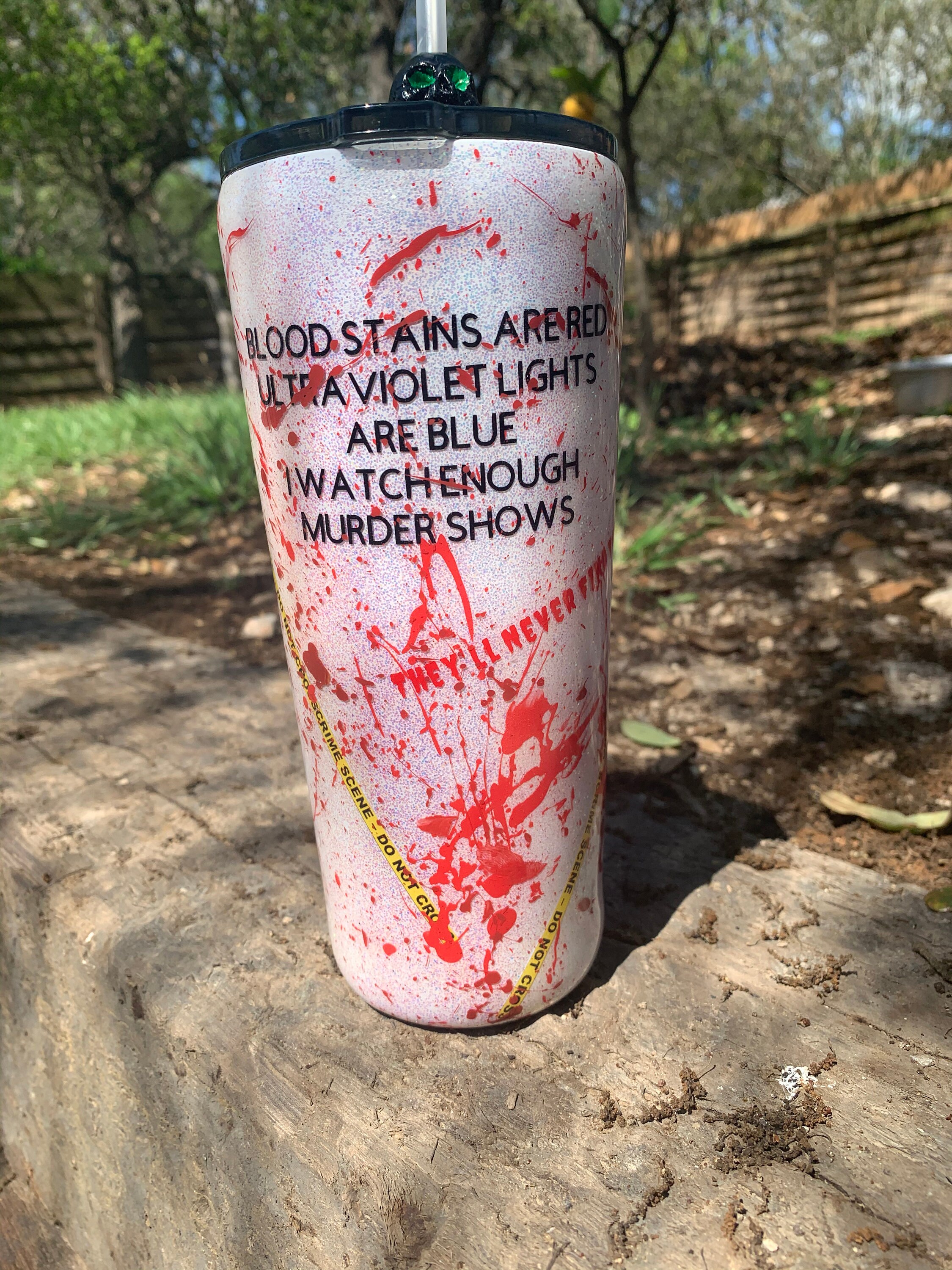 Crime Scene Tumbler