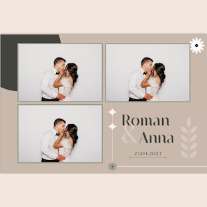 Plantilla de cabina de fotos de boda, plantilla de cabina de fotos floral, plantilla de cabina de fotos de boda 4x6, plantilla de cabina de fotos boda, plantilla de cabina de fotos