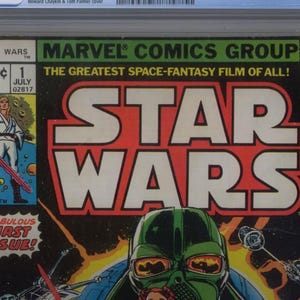 Star Wars Lot of 4 - Graded Comic Books CGC 5.0 To CGC 8 1977