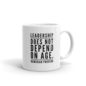 Namibian African Proverb 1 Mug - Coffee Mug - African   Cup - African History Gift