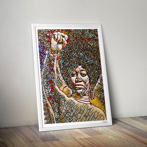 Dorothy Pitman Hughes - Special Edition Print - Wall Art - Modern Black Art Poster