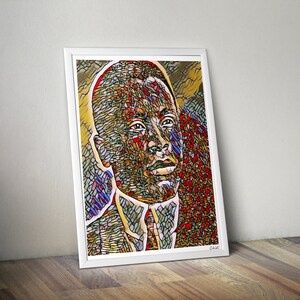 Oscar Micheaux - Wall Art Print - Modern Black Art Poster - Film History Art