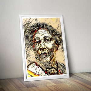 Mary Seacole - Wall Art Print - Modern Black Art Poster