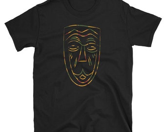 African Mask Shirt Congo Africa, T-Shirt, Adult Clothing, Shirt Designs, Gift Ideas