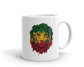 Reggae Rasta Colors Theme Gift for birthday,Anniversary,Christmas Mug Cup